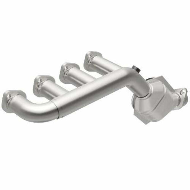 MagnaFlow direct-fit catalytic converter fits 1993-1995 Lincoln Mark VIII 4.6L and 1993-1995 Lin Mark VIII 4.6 driver side driver side 4.6 inch inlet/outlet stainless steel Federal