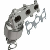 MagnaFlow direct-fit catalytic converter for 2007-2009 Hyundai Santa Fe 2.7L stainless steel Federal EPA compliant OBDII 50909