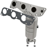 MagnaFlow direct-fit catalytic converter fits 2004-2005 Suz Verona2.5 Mani Fr stainless steel CARB compliant 50911