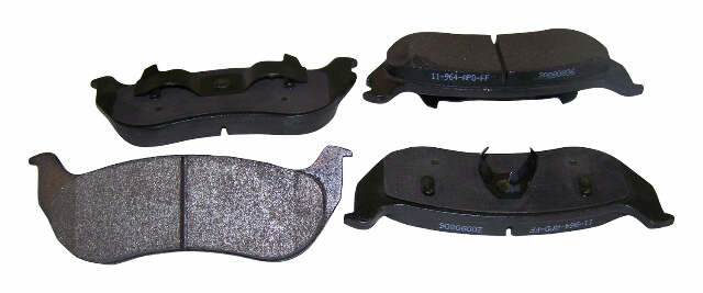Semi-Metallic Gray Brake Pad Set - 5093511TI steel black