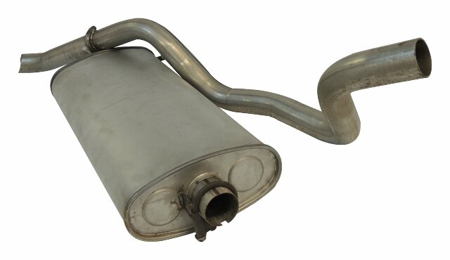 Jeep Metal Silver Muffler & Tailpipe - 5096297AA