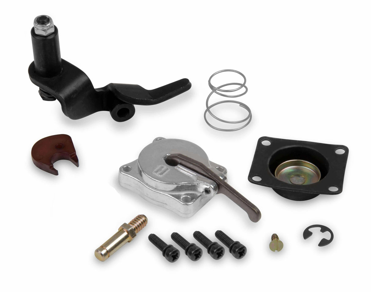 Hooker performance muffler black aluminum hardware-20-11bk