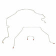 Front Brake Line Kit for 51-55 Chevy Series I 1/2 Ton Truck stainless steel