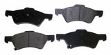 Jeep Semi-Metallic Gray Brake Pad Set - 5101857AA