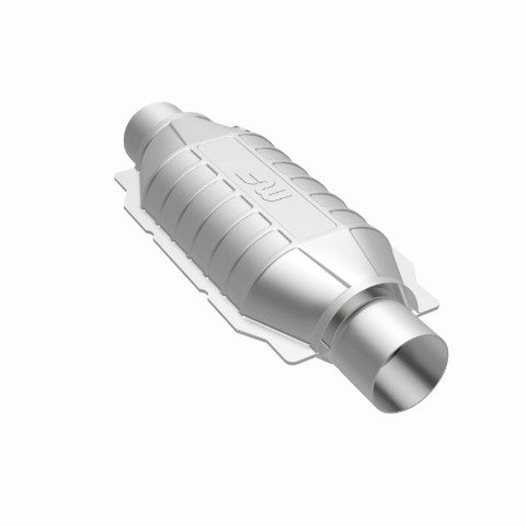 MagnaFlow universal catalytic converter 2 inch inlet/outlet stainless steel Federal EPA compliant OBDII 51034