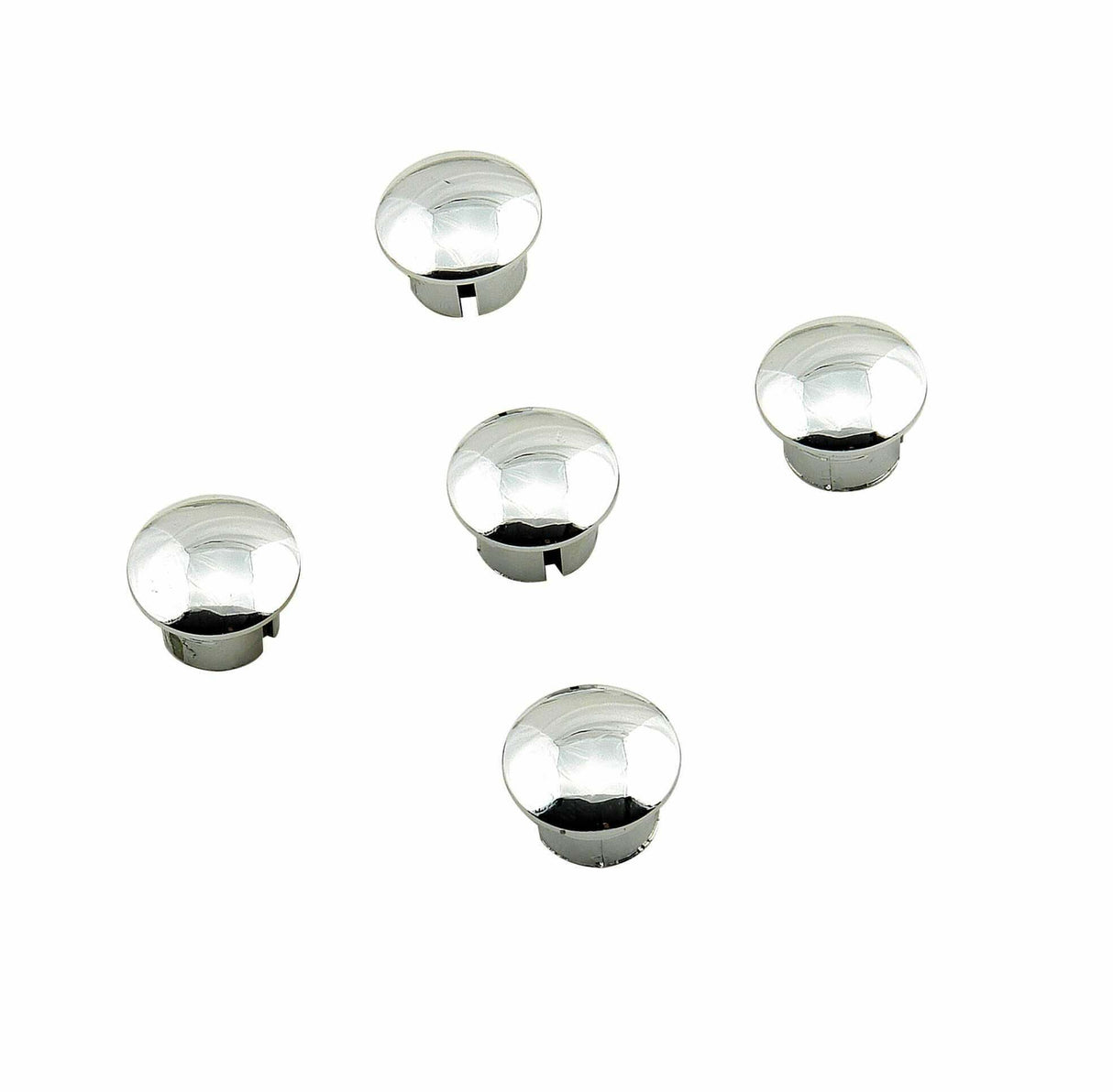 Mr. Gasket chrome wheel plugs 11/16 inch diameter 5104