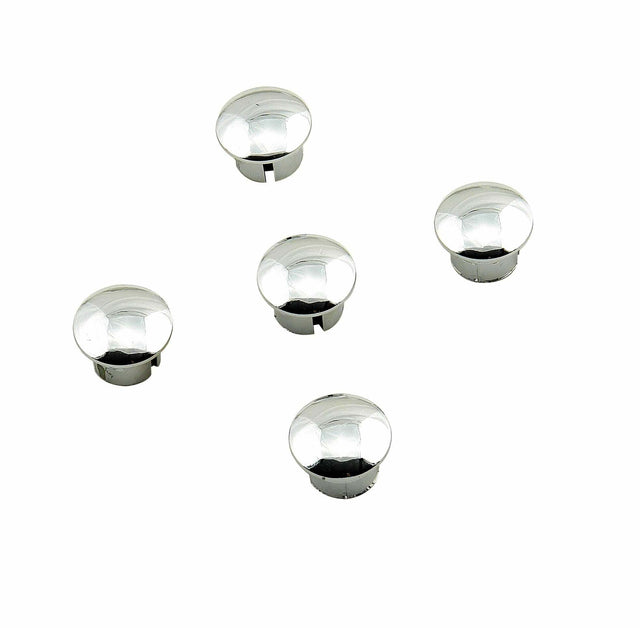 Mr. Gasket chrome wheel plugs 11/16 inch diameter 5104