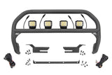 Fits Ford Bronco 4WD (2021-2024) Nudge Bar; 3 Inch Wide Angle Led (x4); 51050