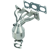 MagnaFlow direct-fit catalytic converter for 2006-2007 Hyundai Sonata 3.3L stainless steel CARB compliant OBDII 51057
