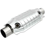 MagnaFlow universal catalytic converter 2.5 inch inlet/outlet stainless steel Federal EPA compliant OBDII 51066