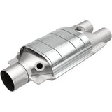 MagnaFlow universal catalytic converter 2.5 inch inlet/outlet stainless steel Federal EPA compliant OBDII 51067