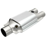 MagnaFlow universal catalytic converter 2.5 inch inlet/outlet stainless steel Federal EPA compliant OBDII 51067