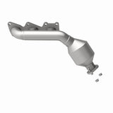MagnaFlow direct-fit catalytic converter fits 2009 Kia Borrego 3.8L driver side 3.8L driver side stainless steel CARB compliant OBDII 51072