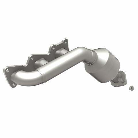 MagnaFlow direct-fit catalytic converter fits 2009 Kia Borrego 3.8L driver side 3.8L driver side stainless steel CARB compliant OBDII 51072