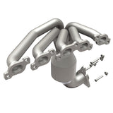 MagnaFlow direct-fit catalytic converter fits 2009-2010 Hummer H3 and Hummer H3T and 2009-2010 Hummer H3/H3T 3.7L stainless steel CARB compliant OBDII 51085