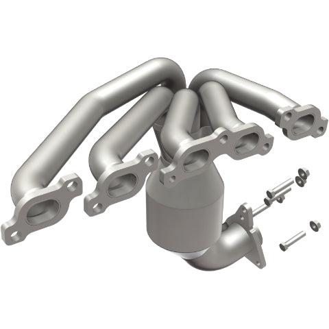 MagnaFlow direct-fit catalytic converter fits 2009-2010 Hummer H3 and Hummer H3T and 2009-2010 Hummer H3/H3T 3.7L stainless steel CARB compliant OBDII 51085