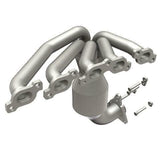 MagnaFlow direct-fit catalytic converter fits 2009-2010 Hummer H3 and Hummer H3T and 2009-2010 Hummer H3/H3T 3.7L stainless steel CARB compliant OBDII 51085