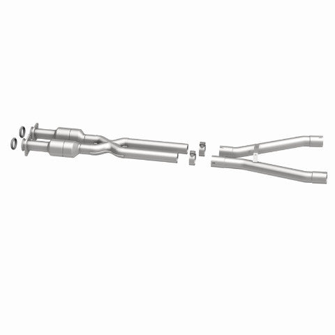 MagnaFlow direct-fit catalytic converter for 2012-2013 Chevy Corvette 6.2L stainless steel CARB compliant 51094
