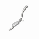 MagnaFlow direct-fit catalytic converter for 2004-2005 Audi 4.2L driver side stainless steel CARB compliant OBDII 51095