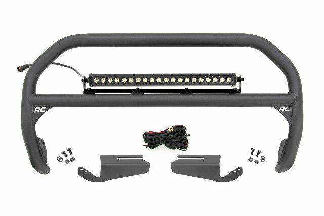 Fits Ford Bronco(21-24) Nudge Bar 20" Black Single Row LED  Steel 51101