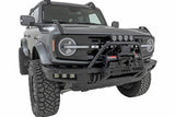 Fits Ford Bronco(21-24) Safari Bar 3.5" Round LED(Quad) Black Steel 51112