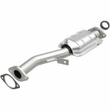 MagnaFlow direct-fit catalytic converter fits 1995-1996 Impreza 2.2L Rear 2.2L stainless steel CARB compliant OBDII 51113