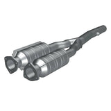 MagnaFlow direct-fit catalytic converter for 2000-2006 Audi driver side stainless steel CARB compliant OBDII 51123