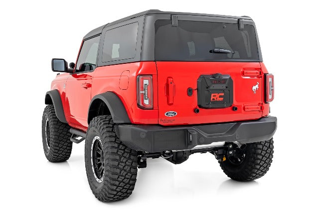 Fits Ford Bronco 4WD (2021-2024) Spare Tire Carrier Delete Kit; 51125