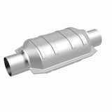 MagnaFlow universal catalytic converter 2 inch inlet/outlet stainless steel Federal EPA compliant OBDII 51135