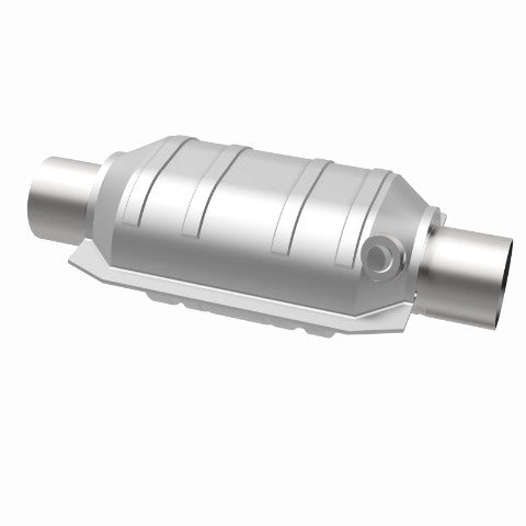 MagnaFlow universal catalytic converter 2 inch inlet/outlet stainless steel Federal EPA compliant OBDII 51135