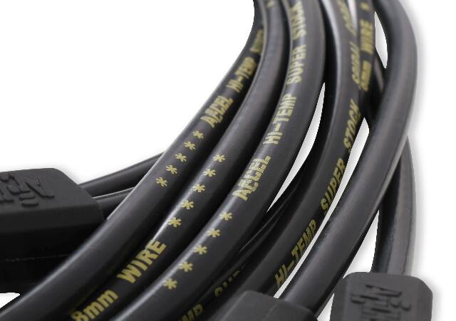 Super Stock Spark Plug Wire Set for 1987-1993 Chevy Silverado V8 red blue