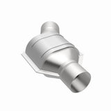 MagnaFlow universal catalytic converter 2.25 inch inlet/outlet stainless steel Federal EPA compliant OBDII 51175