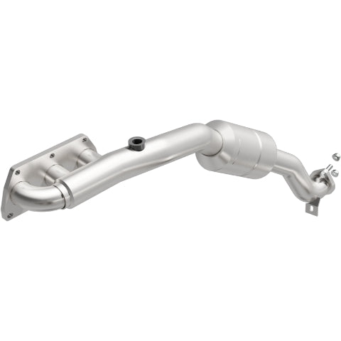 MagnaFlow direct-fit catalytic converter for 2005-2009 Audi 6.0L stainless steel CARB compliant OBDII 51178