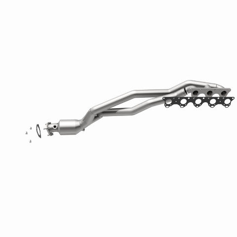 MagnaFlow direct-fit catalytic converter for 2007-2010 Audi 5.2L stainless steel CARB compliant OBDII 51183