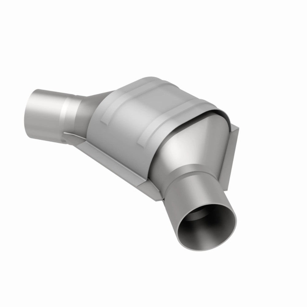 MagnaFlow universal catalytic converter 2 inch inlet/outlet stainless steel Federal EPA compliant OBDII 51184