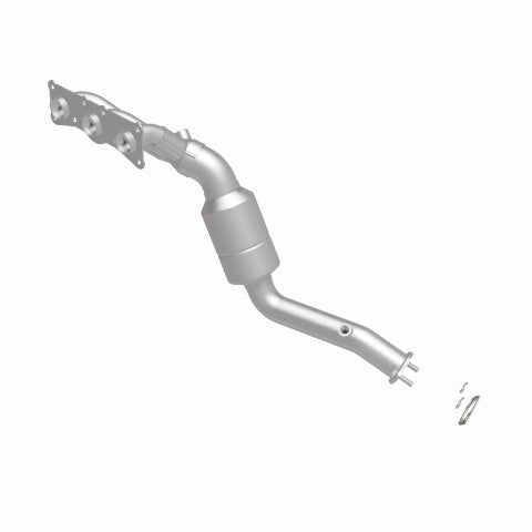 MagnaFlow direct-fit catalytic converter fits 2008-2011 BMW 528i, 2009-2010 BMW 528i xDrive, and more, this and 2008-2009 528i 3.0L Front 3.0L stainless steel CARB compliant OBDII 