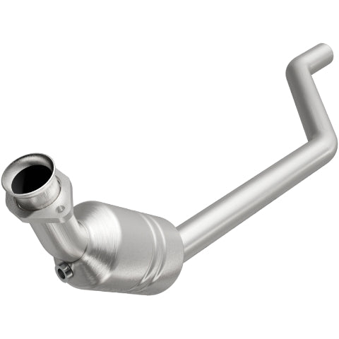 MagnaFlow direct-fit catalytic converter fits 2003-2005 Jaguar S-Type 4.2L and 2003-2005 Jaguar S-Type4.2L driver side driver side stainless steel CARB compliant OBDII 51224
