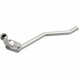 MagnaFlow direct-fit catalytic converter fits 2003-2005 Jaguar S-Type 4.2L and 2003-2005 Jaguar S-Type 4.2L passenger side 4.2L passenger side stainless steel CARB compliant OBDII 