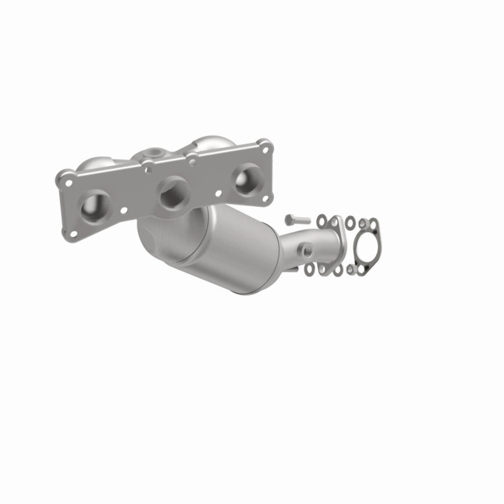 MagnaFlow direct-fit catalytic converter fits 2008-2011 BMW 528i, 2009-2010 BMW 528i xDrive, and more, this and 2009-2010 528i 3.0L Rear 3.0L stainless steel CARB compliant OBDII 5