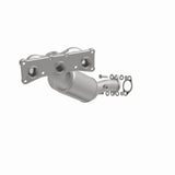 MagnaFlow direct-fit catalytic converter fits 2008-2011 BMW 528i, 2009-2010 BMW 528i xDrive, and more, this and 2009-2010 528i 3.0L Rear 3.0L stainless steel CARB compliant OBDII 5