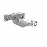 MagnaFlow direct-fit catalytic converter fits 2008-2011 BMW 528i, 2009-2010 BMW 528i xDrive, and more, this and 2009-2010 528i 3.0L Rear 3.0L stainless steel CARB compliant OBDII 5