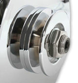 Mr. Gasket chrome alternator Ford 80 amp 5124