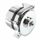 Mr. Gasket chrome alternator Ford 80 amp 5124