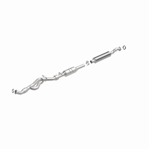 MagnaFlow direct-fit catalytic converter for 2005-2006 Hyundai Santa Fe 2.7L stainless steel CARB compliant OBDII 51275
