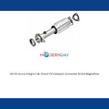 MagnaFlow direct-fit catalytic converter for 2000-2001 Acura 1.8L stainless steel CARB compliant OBDII 51313
