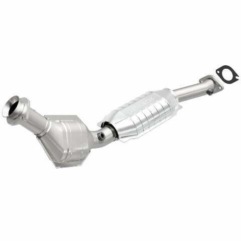 MagnaFlow direct-fit catalytic converter fits 1995-2002 Mercury Grand Marquis, Lincoln Town Car, and additional vehicles and 1996-2000 Crown Vic 4.6L stainless steel CARB compliant