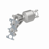 MagnaFlow direct-fit catalytic converter for 2005-2007 Kia 2.7L passenger side stainless steel CARB compliant OBDII 51316