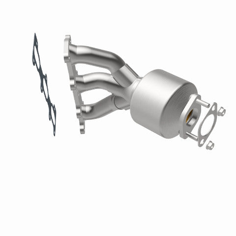 MagnaFlow direct-fit catalytic converter for 2005-2007 Kia 2.7L passenger side stainless steel CARB compliant OBDII 51316