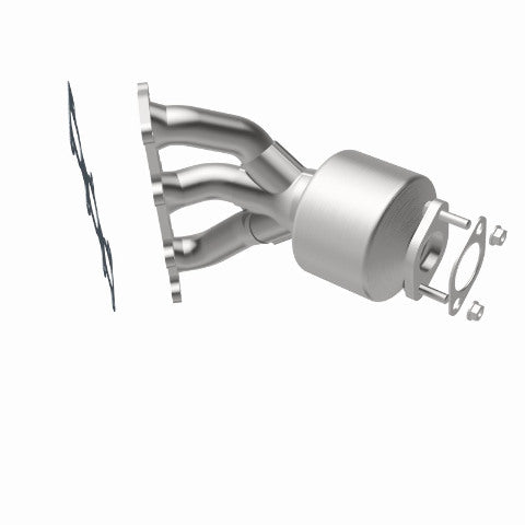 MagnaFlow direct-fit catalytic converter for 2005-2007 Kia 2.7L passenger side stainless steel CARB compliant OBDII 51316