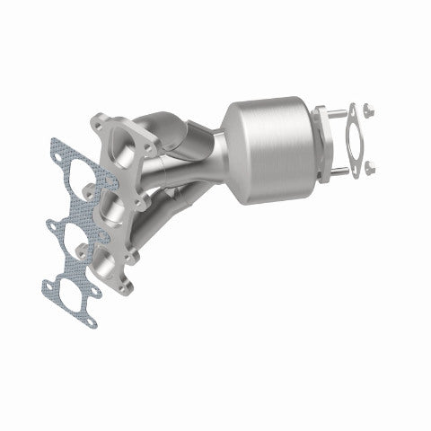 MagnaFlow direct-fit catalytic converter for 2005-2007 Kia 2.7L passenger side stainless steel CARB compliant OBDII 51316